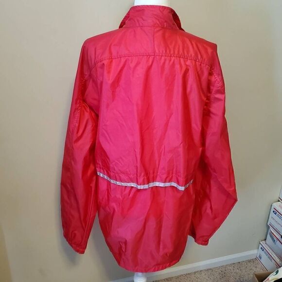 Vintage Nike Pink with Purple Logo Fullzip Windbreaker jacket - Size Large - Picture 8 of 13